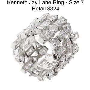 New - Kenneth Jay Lane Multifaceted Ring